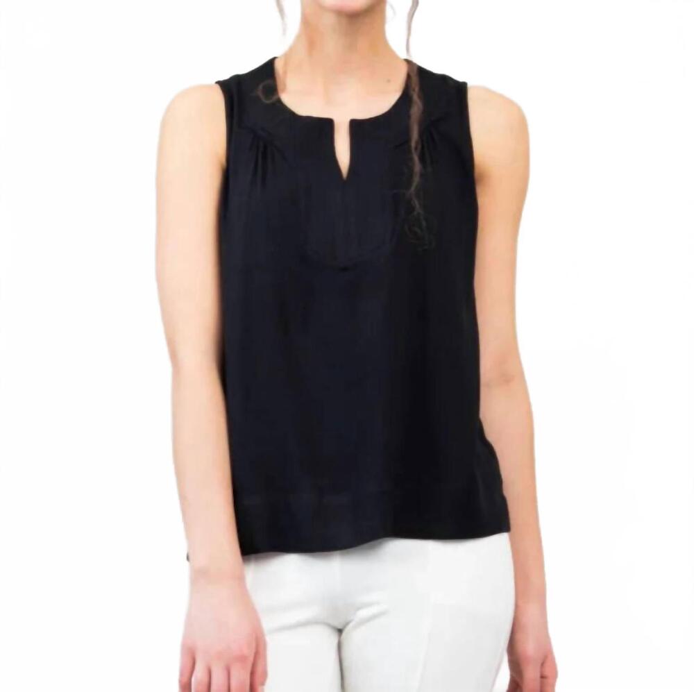 NEW BLUE SKY CLOTHING CO scarlette tank in black